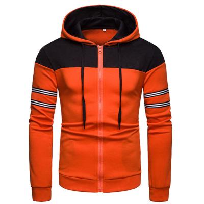 China OEM Shaoxing Anti-pilling Full Zip Hoodie Men 80% Cotton 20% Polyester Fleece Pullover Hoodie for sale