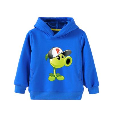 China Breathable customization sports blue plain dyed yellow pullover hoodie pull over hoodie for kids for sale