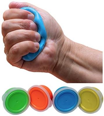 China New Products Hand Exerciser Theraputty Hand Exerciser Kit Rehabilitation Tools Colorful Hand Therapy Putty for sale