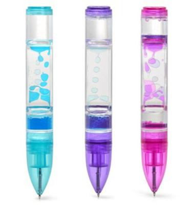 China Minimalist Liquid Motion Pen Colorful Water Bubble Fun Kids Stocking Stuffer Gift for sale