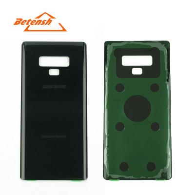 China GLASS For Samsung Galaxy Note 9 Battery Back Cover Adhesive Housing Lens Back Cover Camera Glass for sale