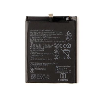 China Flat Phone 3.82v 3100mah Lithium Polyme Battery Replacement For Huawei for sale