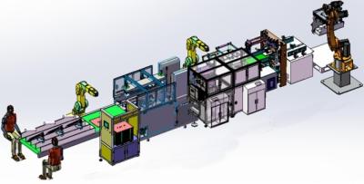 Cina Fornitura di alimentazione ATE attrezzatura di prova macchina linea di montaggio automatizzata personalizzata in vendita