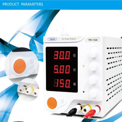 China Multi Programmable DC Power Source Supply Overvoltage And Short Circuit Protection for sale