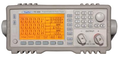 China Programmable Variable DC Current Source Power Supply 4.3inch LCD Segment Screen for sale