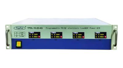 China 300w PD Protocol Programmable Electronic Adjustable DC Load 4CH for sale