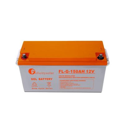 China Solar Electric Power Systems Bliss Europe Type New Solar Gel Battery 12v 150ah Storage Battery Good Quality For Solar Power System for sale