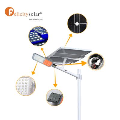 China Felicitysolar U3 outdoor residential solar waterproof ip65 commercial led solar sensor park sidelight street garden for sale