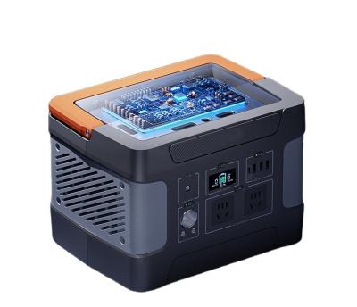 China Type C Factory Direct Home Use 600w 110v 220v Portable Solar Power Generator 622wh Lithium Solar Generator Portable Power Station for sale