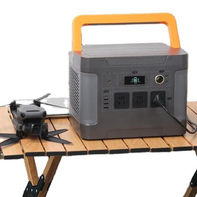 China Type C 600w 1000w Pure Sine Wave 220v 1036wh Outdoor Camping Lithium Power Generator Ac Power Supply Bank Solar Portable Power Station for sale