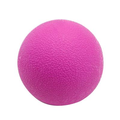 China Hot Selling Yoga Club Band Fitness Body Fascia Ball Health Therapy Myofascial Release Lacrosse Ball Yoga Massage Handheld Facial Ball for sale