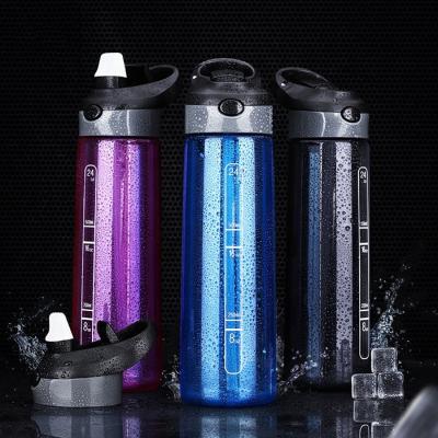 China Sustainable 700ml Tritan Water Bottle Portable Plastic Sports Bottle Bottledjoy Bottle for sale