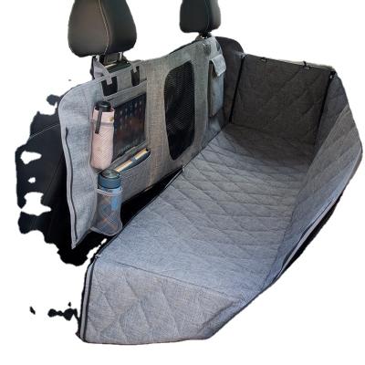 China High Quality Luxury Waterproof Scratch-Resistant Protector For Dog Car Back Seat Cover for sale