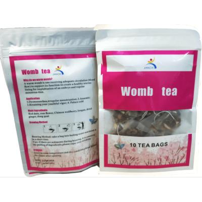 China 100% Natural Female Menstrual Herb Tea Tea Bags Private Label Uterus Uterus Pain Cramp Relief For Rejuvenating Female Genital Tract for sale