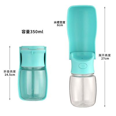 China Automatic Folding Feeder Dog Travel Puppy Cat Drinking Bowl Outdoor Pet Water Dispenser Water Bottle for Small Large Dogs for sale