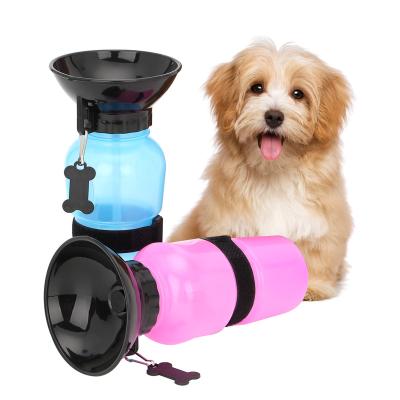 China Travel Jug Pressure Cup Drinking Water Bowl Dog Water Bottle Outdoor Sports Puppy Dispenser Portable Pet Drinking Product for sale