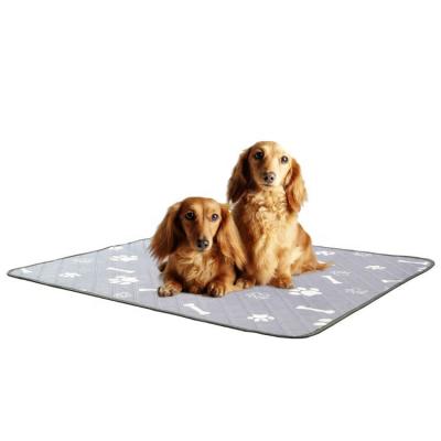 China 6 Size Dog Training Mat Viable Reusable Three-Layer Viable Seat Cover Protective Dog Diaper Pet Supplies Washable Waterproof Diapers for sale