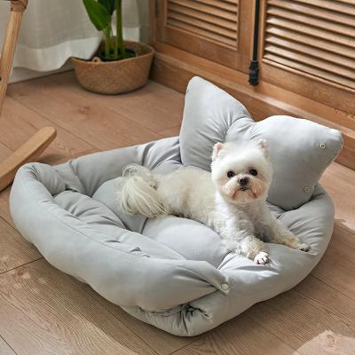 China Travel Sofa Style Orthopedic Dog Bed Four-Season Mattress &Easy Clean Travel Soft for sale