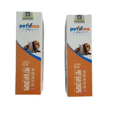 China Best Quality Factory Price Sustainable Ear Drops Pet Health Product for sale