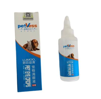 China Viable Viable Professional Plant Killing Bacteria Clearing Tear Stains Pet Eye Drops for sale