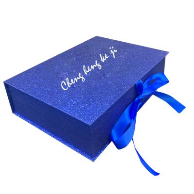 China Recycled Materials Logo Luxury Wig Hair Extensions Custom Packaging Boxes Human Virgin Hair Gift Box Apparel Box Insert Satin With Silk for sale