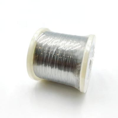 China Nickel-Chromium alloy ni80 nichrome wire 0.2mm nichrome wire Ni80Cr20 high strength resistance heating for sale