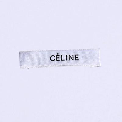 China Sustainable High Quality Brand Label Damask Woven Labels For Custom Apparel for sale