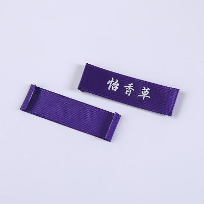 China Viable Supply Wholesale Factory direct custom printed satin woven apparel neck labels head label for clothes for sale