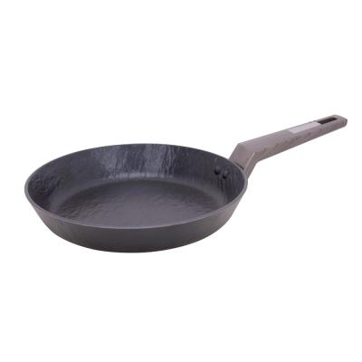 China Amercook Stocked Pan 24cm Nonstick Frying Pan With Color Box for sale