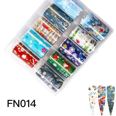 China Plastic Polish Strips Wholesale Christmas Sticker Elks Nail Stickers For Sale for sale