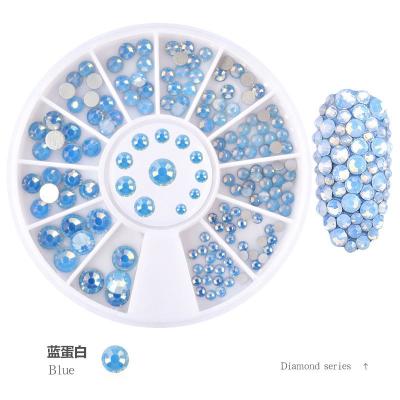 China Superb Nail Art DIY Crystals And Glass Stones High Quality Nail Decorations Accessories for sale