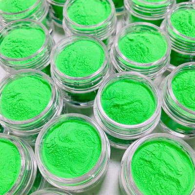 China Private Label Acrylic Nail Powder in Fluorescent Acrylic Powder Fluorescent Acrylic Series Pot Nail Neon Color for sale