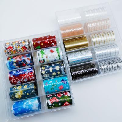 China Hot Selling Plastic Nail Art Decoration Transfer Stickers Wholesale for sale