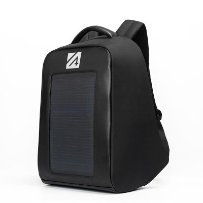 China With USB Anti Theft Backpack With Solar Power Panel For Mobile Phones, Waterproof Laptop Backpack Bag for sale