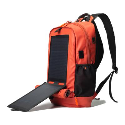 China 20W Solar Panel Solar School Bag, Solar Bags for Girls and Boys, Solar Panel Designer Backpack mochila for sale