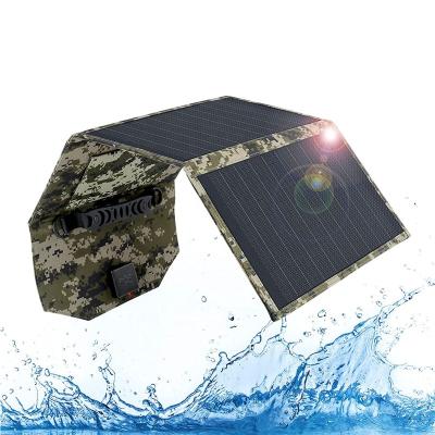 China DASOLAR 30W Foldable Solar Panel Battery Charger with QC3.0 USB Ports for Outdoor Camping 745*290*22mm for sale