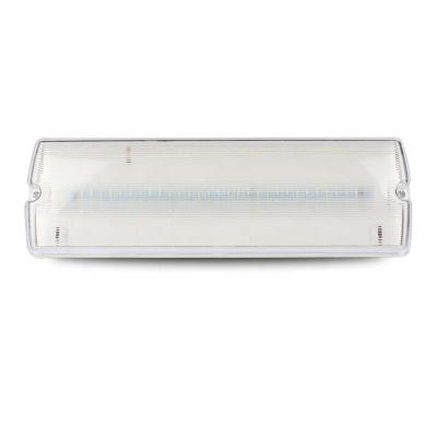 China Industrial Tri Proof Emergency IP65 Recessed Bulkhead Led Light With Rechargeable Battery for sale