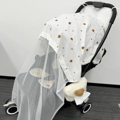 China INS Folded Baby Mosquito Net for Portable Strollers Carriers Car Seats Cribs and Baby Bug Durable Manufacturing for sale