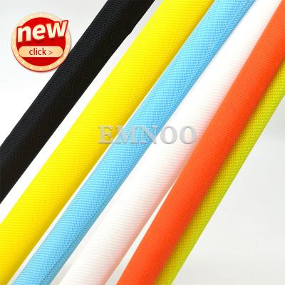 China Self Closing Automotive Cable Protection Factory Slot Braided Sleeving Wire Protection for sale