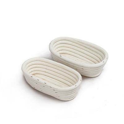 China 30*15*8CM Rattan Fruit Display Rattan Set Yeast Making Sourdough Bread Proofing Basket for sale