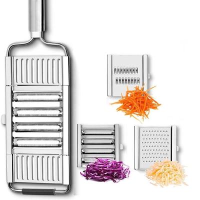 China STIANLESS Kitchen 4-in-1 Slicer Cheese Slicer Stainless Steel Cutter Grater Multifunctional STEEL Vegetable Cleaver for sale