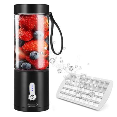 China Mini Household Beauty Household Wireless USB Charging Automatic Outdoor Sports Fruit Juicer Portable Blender for sale