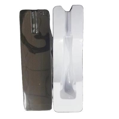 China Packing Items Packaging Natural Plastic Clamshells And Customization Clear Microphone PVC Clamshell Blister Box for sale