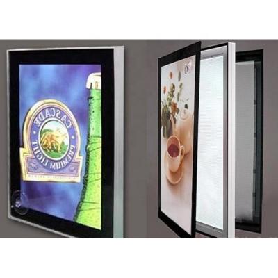 China Adertising Display Light Box Magnetic Ultrathin Loop Frame Led Light Box Support Customs Service for sale