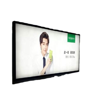 China Adertising Display Mobile Light Box Shopping Mall Advertising Show Wall Mounted Fabric Light Box for sale