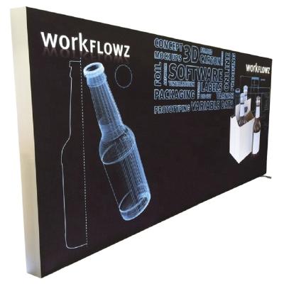 China Adertising Show LED Lightbox with Luminous Fabric Graphics for sale