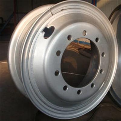 China Sinotruk Howo Foton 8.5-24 Steel Rims 24 Inch Heavy Duty Truck Parts Rims Truck Steel Wheels for sale