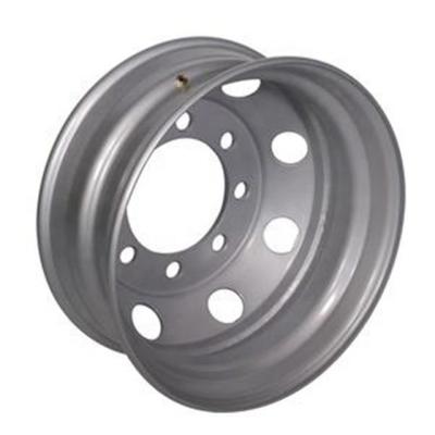 China heavy truck china factory whosale 24 inch 8.5-24 tube truck wheel steel rim for heavy duty truck 1200R24 for sale