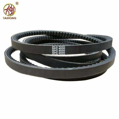 China Agricultural machine top selling raw edge transmison dongil v cogged belt for sale