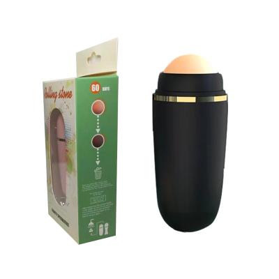 China Personal Care Tools Wholesale Hotsale Amazon Volcanic Stone Oil Absorbing Facial Roller With Box Package for sale